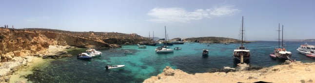 Blue lagoon, Comino Island, Malta